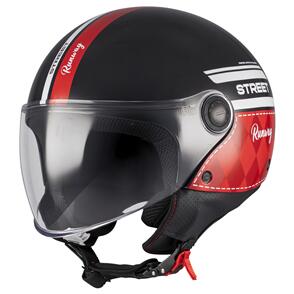 MT STREET S [RUNWAY GLOSS BLACK/RED] 